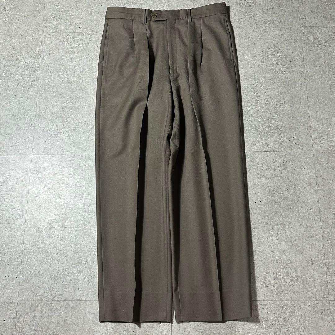 90s EMPORIO ARMANI ベージュ ダブル セットアップ