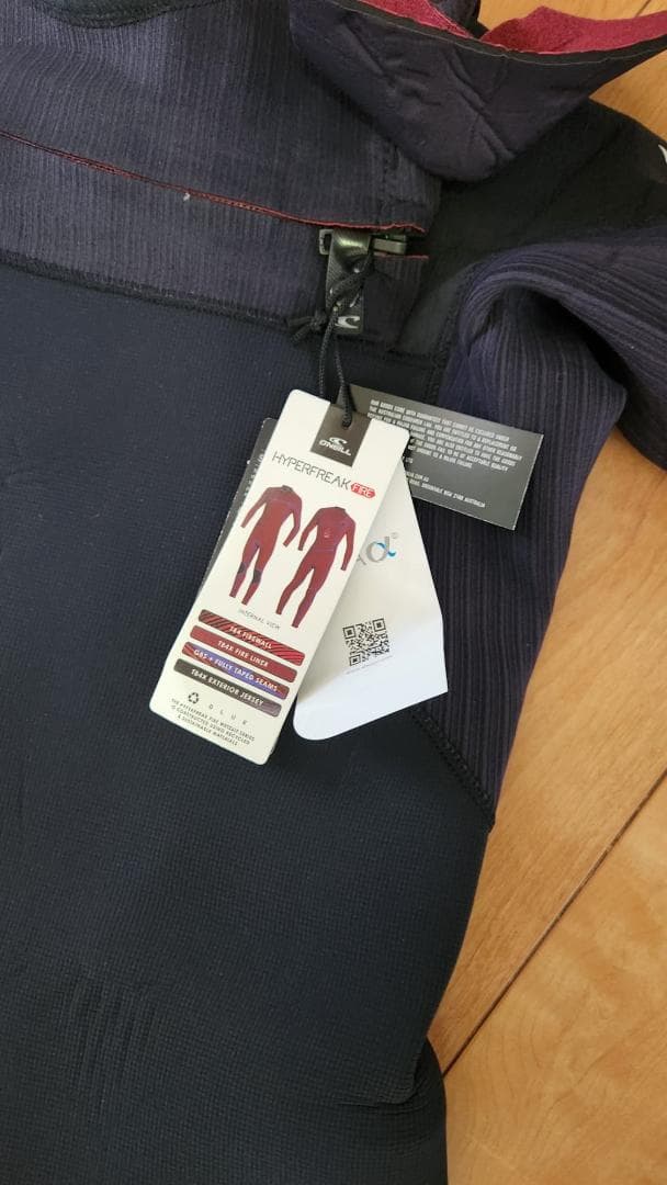 O'Neill Hyperfreak 4/3mm チェストジップ フル