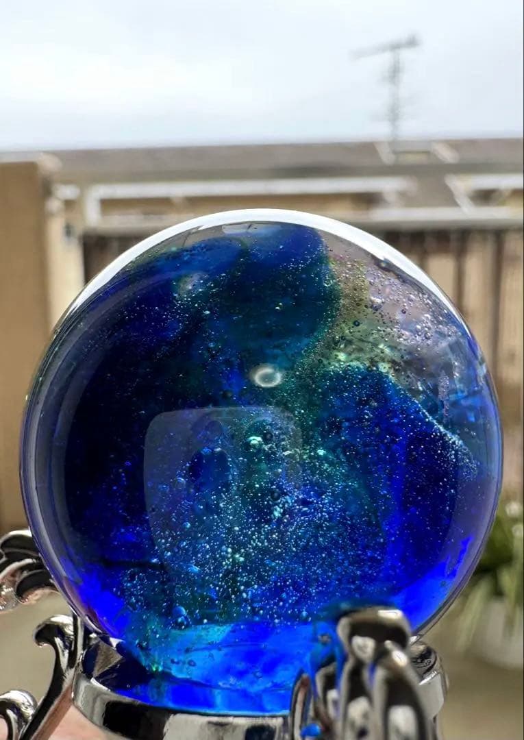 シエラネバダ産 アンダラクリスタル スフ イア マルチカラー （ブルー系）