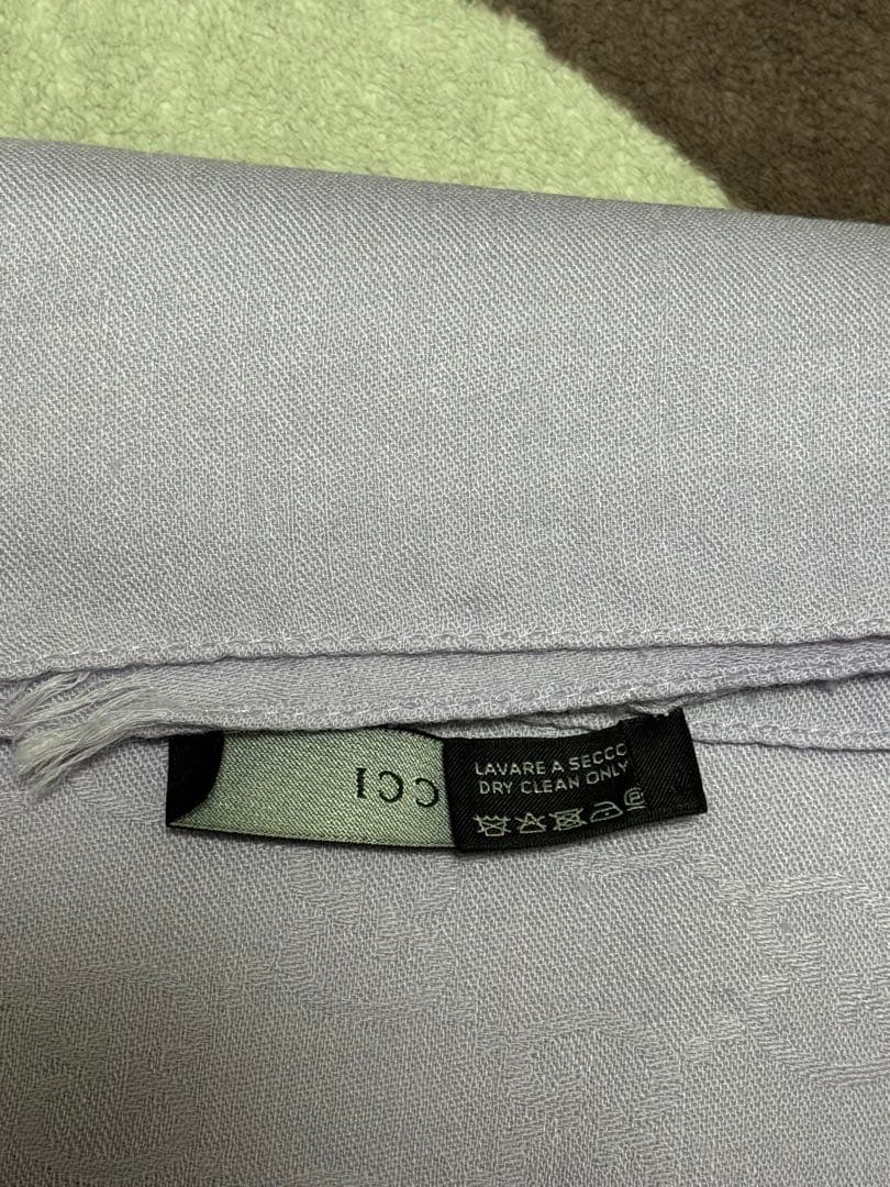 確実正規品　グッチ（GUCCI）　GGジャカード　シルク スカーフ