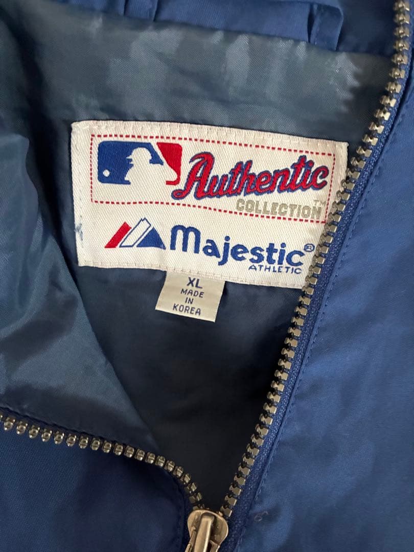 カンザスシティ ロイヤルズ ナイロン ジャケットハーフジップ　希少