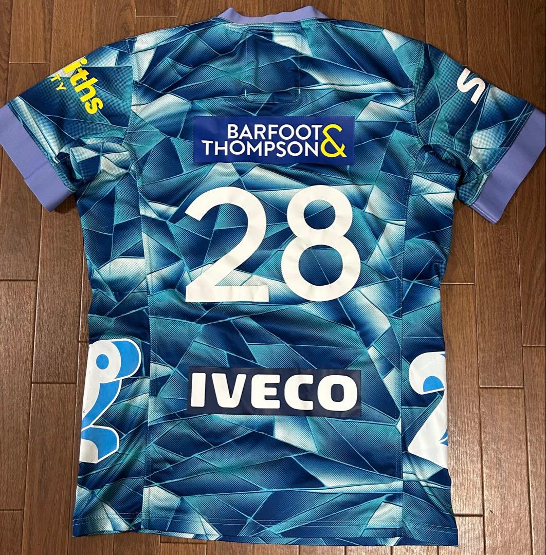 BLUES ラグビージャージ　adidas GPSポケット付き