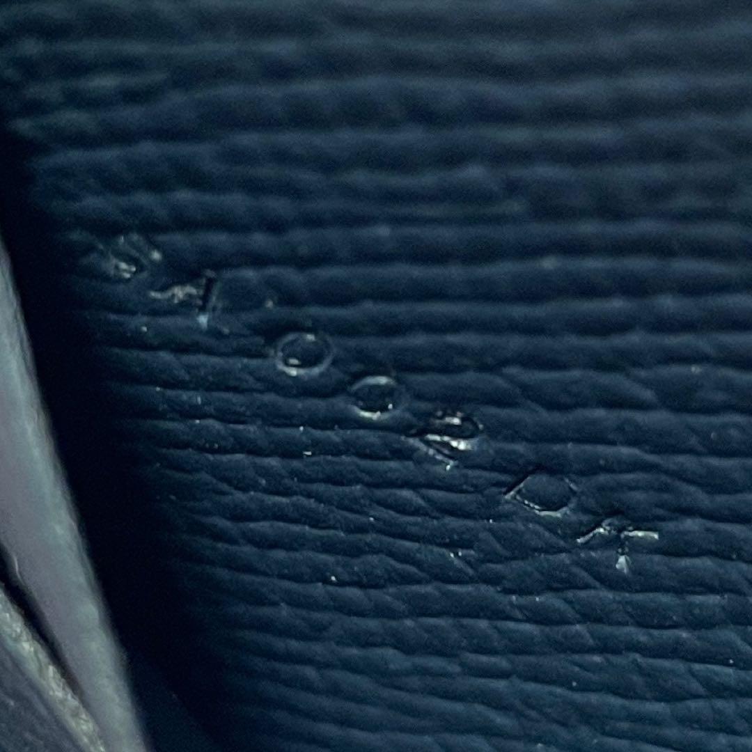 【Y刻印】 エルメス ポーカーGM マネークリップ ネイビー ビジネス カード