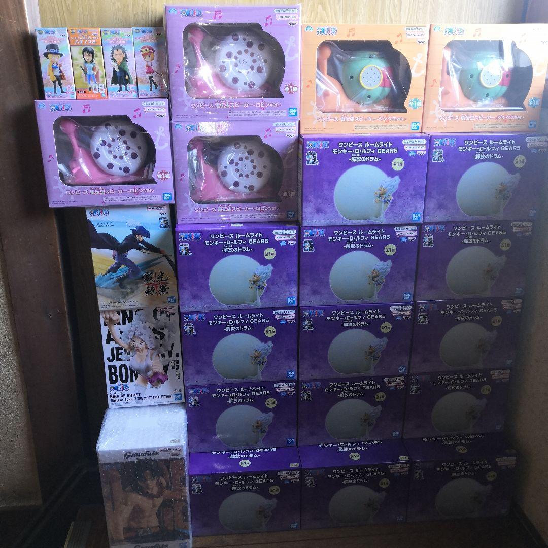 ワンピース　プライズプライズ　ライト　スピーカーセット