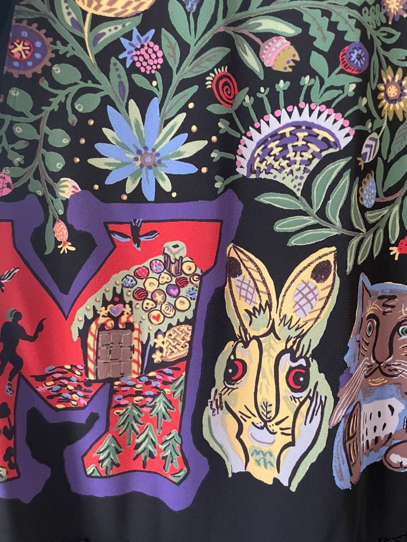 トクコプルミエブォル花柄ノースリーブチュニック