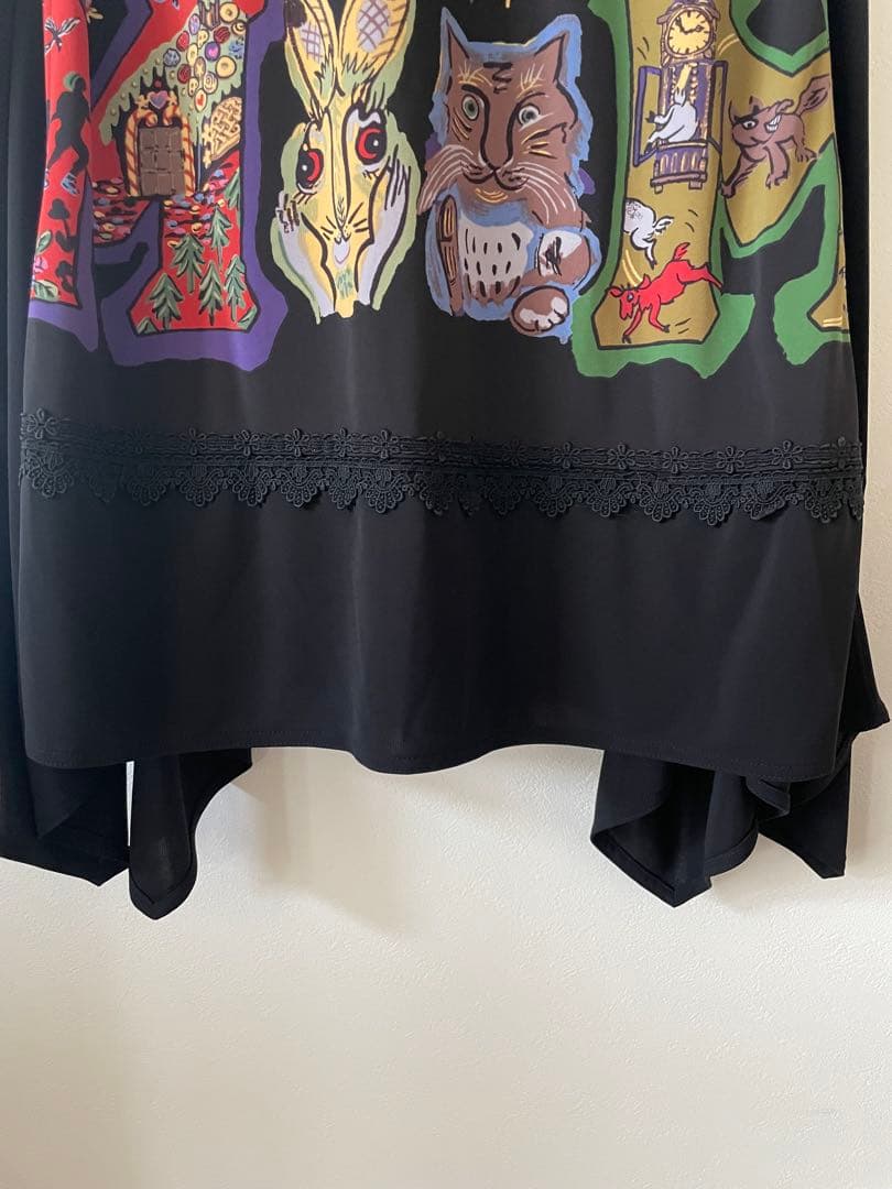 トクコプルミエブォル花柄ノースリーブチュニック