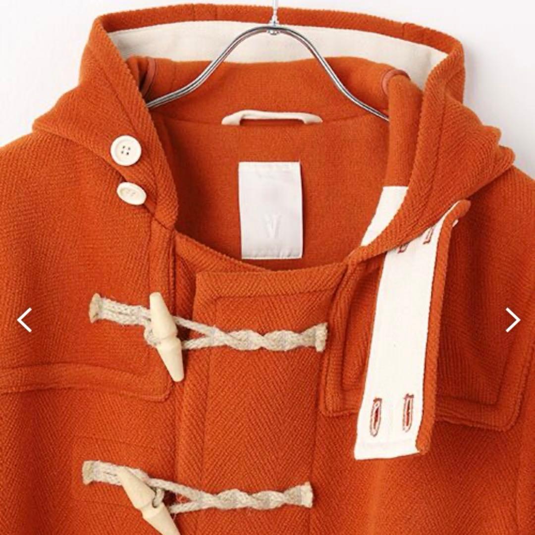 HUM VENT ダッフルコート Size3 オレンジ Joshua Ellis