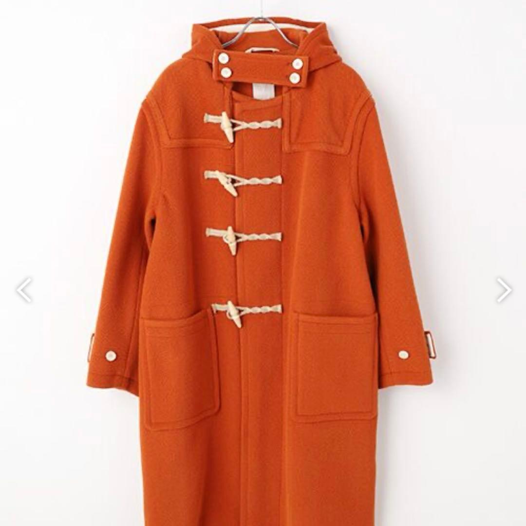 HUM VENT ダッフルコート Size3 オレンジ Joshua Ellis