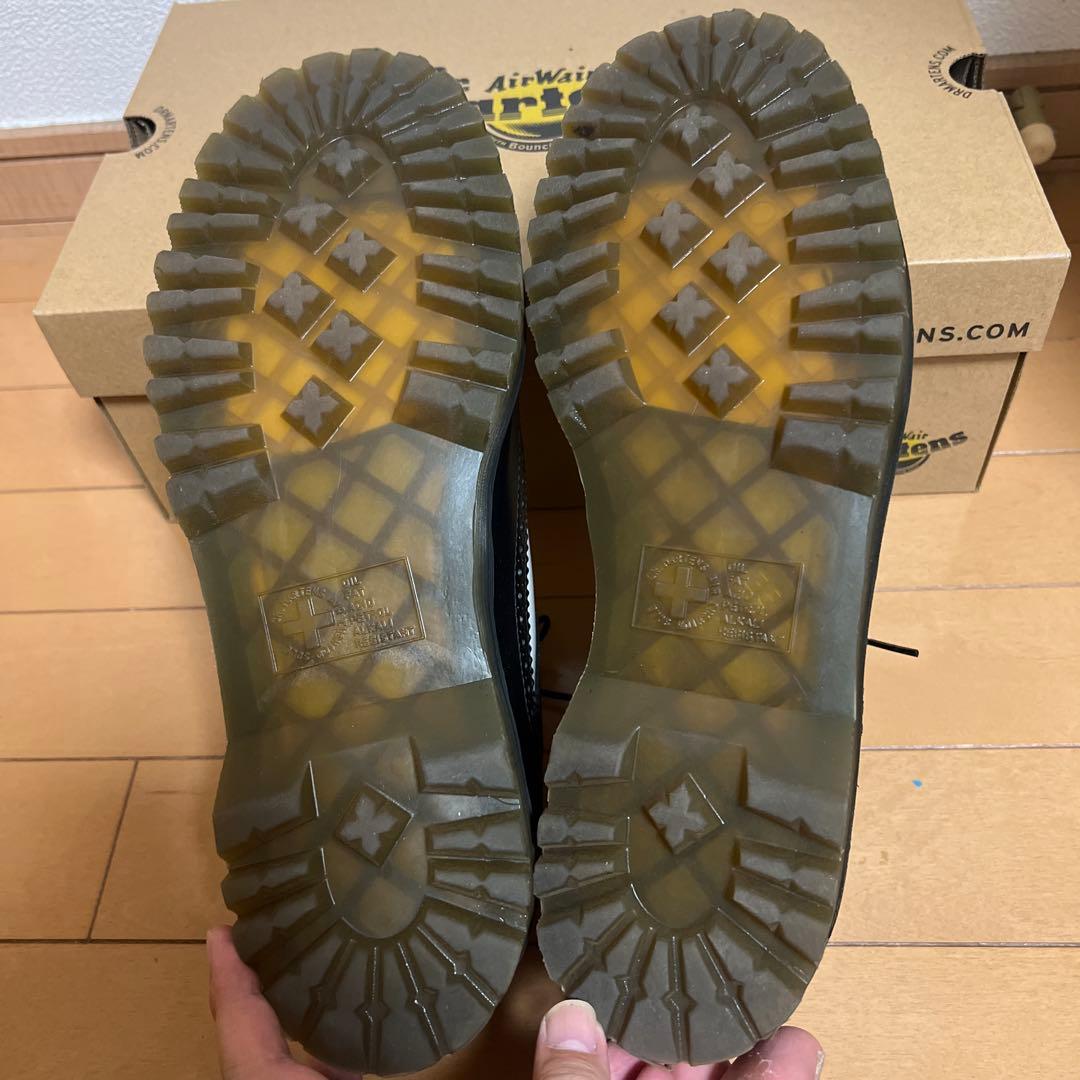 3989 BEX ブローグ シューズ(白黒)29cm（UK10）