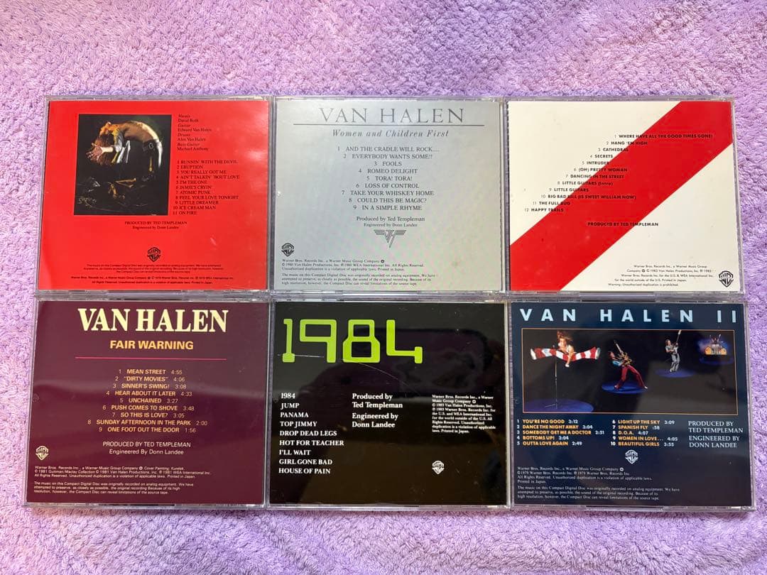 Van Halen Box 1978-1984 CDセット