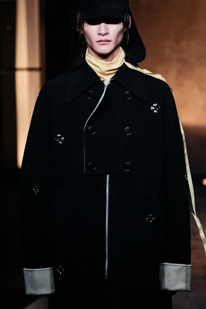 ジャケット・アウター MASU 21aw ZIP-UP CLOVER STUDS COAT