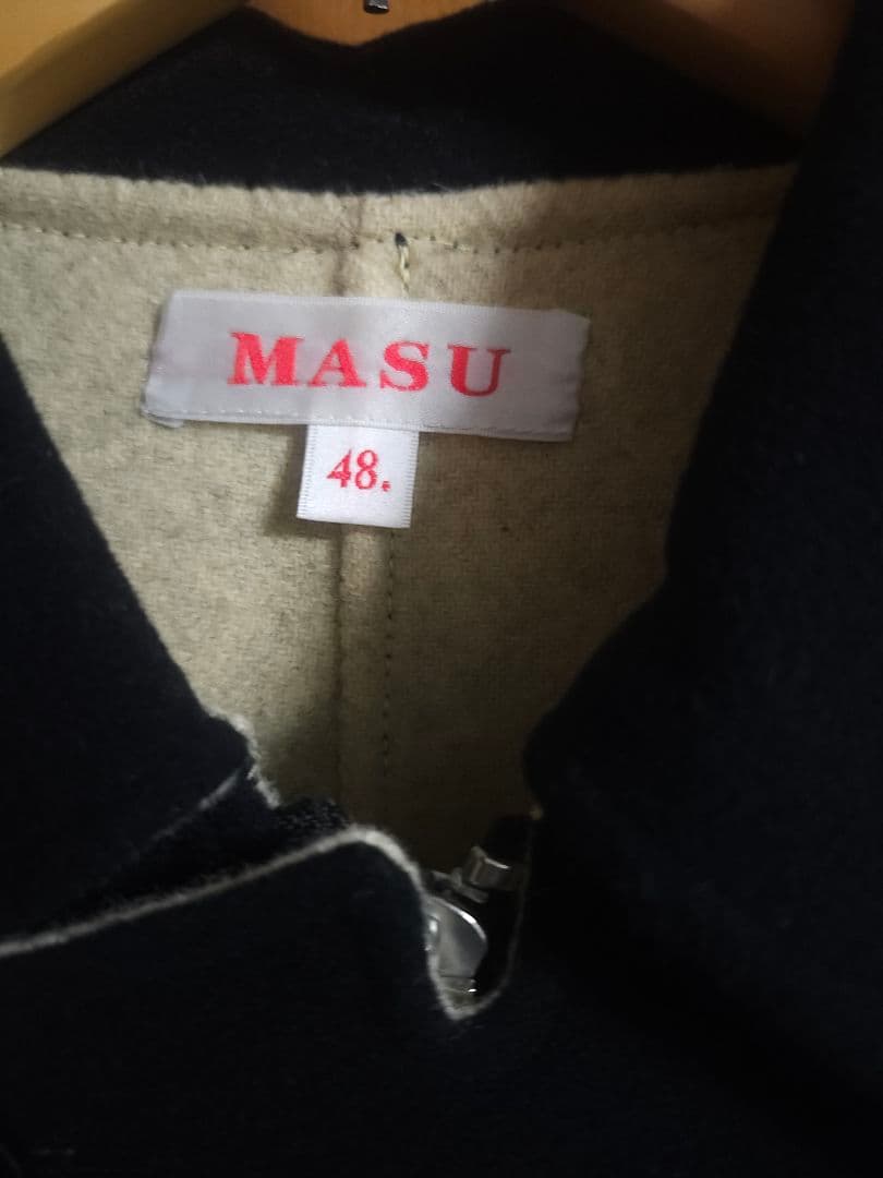 ジャケット・アウター MASU 21aw ZIP-UP CLOVER STUDS COAT