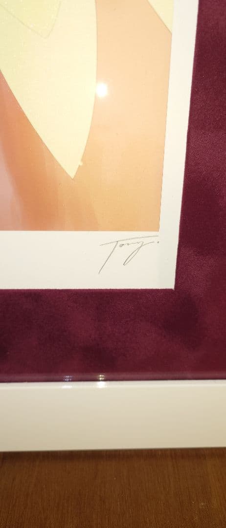 Tony氏版画　イノセントフェアリー　アールビバン　ミクスドメディア