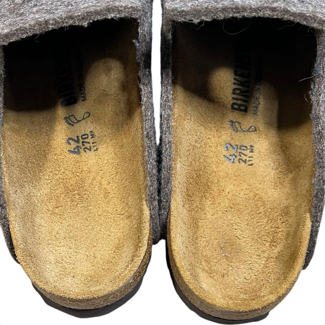 定価23,100円BIRKENSTOCK サンダル メンズダボス ウールフェルト