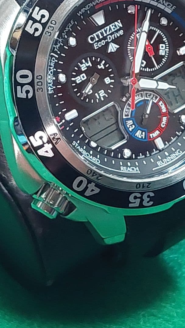 サ*ア様 CITIZEN Eco-Drive クロノグラフ 時計