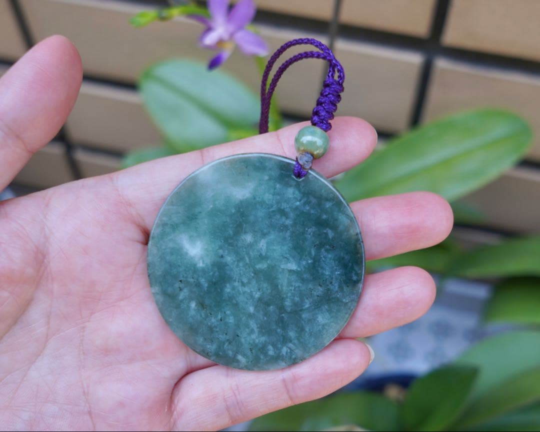 ⭐️専用⭐️本翡翠　龍神鳳凰　ストラップ　新品 0555