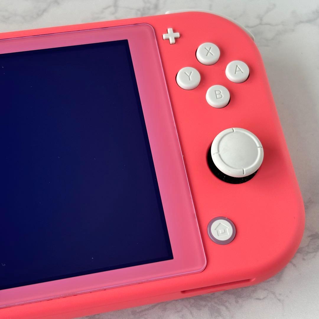 【本体美品】Nintendo Switch Lite ピンク 本体 おまけ付き