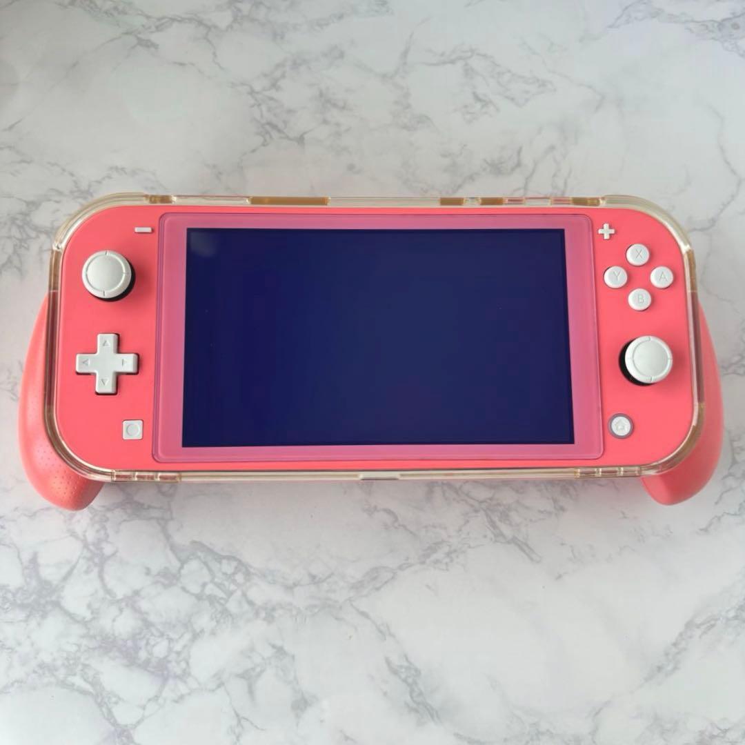 【本体美品】Nintendo Switch Lite ピンク 本体 おまけ付き