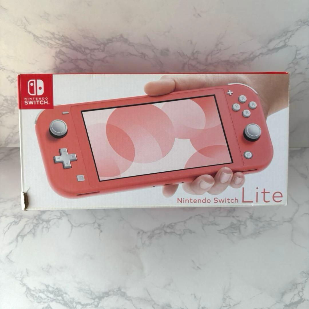 【本体美品】Nintendo Switch Lite ピンク 本体 おまけ付き
