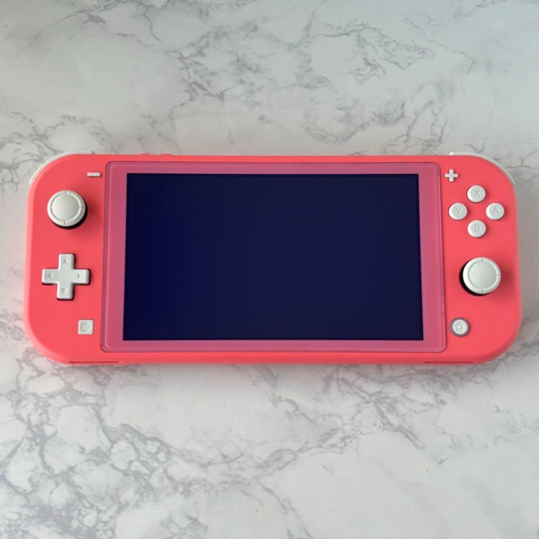 【本体美品】Nintendo Switch Lite ピンク 本体 おまけ付き