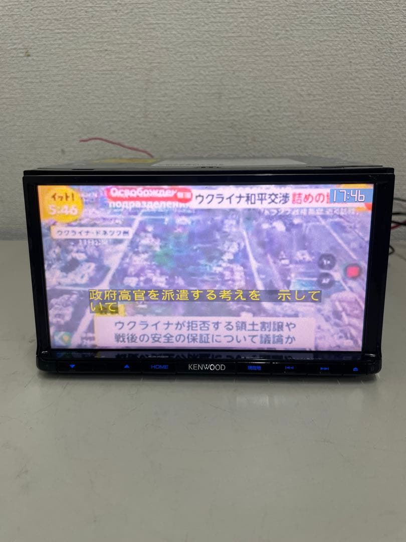 ケンウッド◇MDV-D402BT◇2015製/ワンセグ/CD/DVD/BT/SD