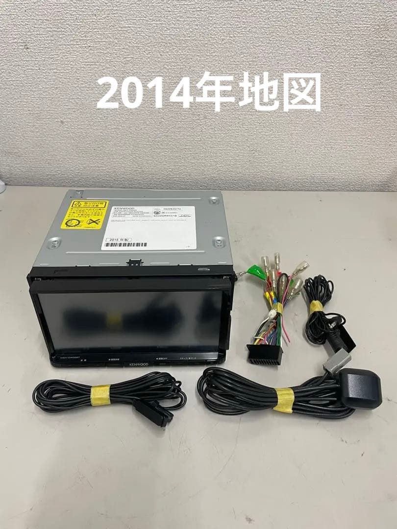 ケンウッド◇MDV-D402BT◇2015製/ワンセグ/CD/DVD/BT/SD