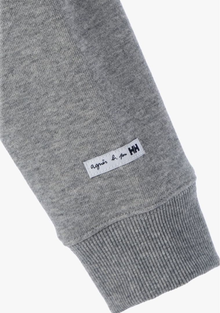 アニエス・ベー✖️Helly Hansen グレー トレーナー・新品未使用タグ付