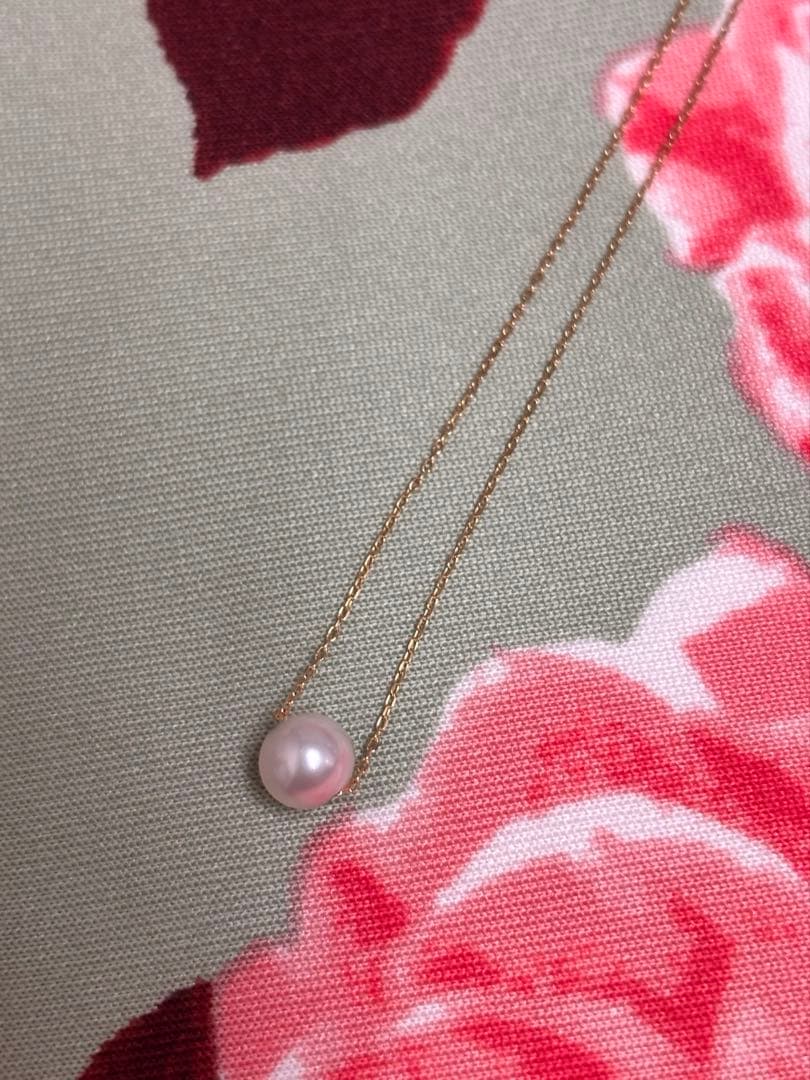 18Ｋ　ゴールドパールネックレス