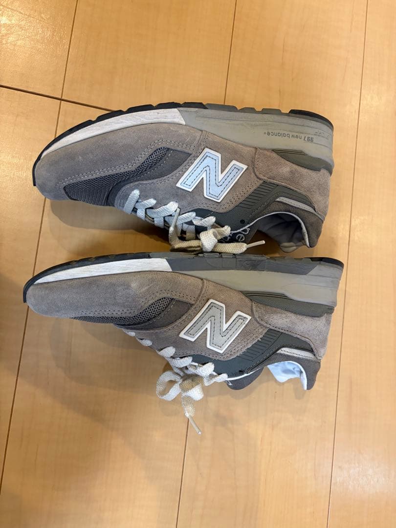 new balance M997GY made inUSAグレー