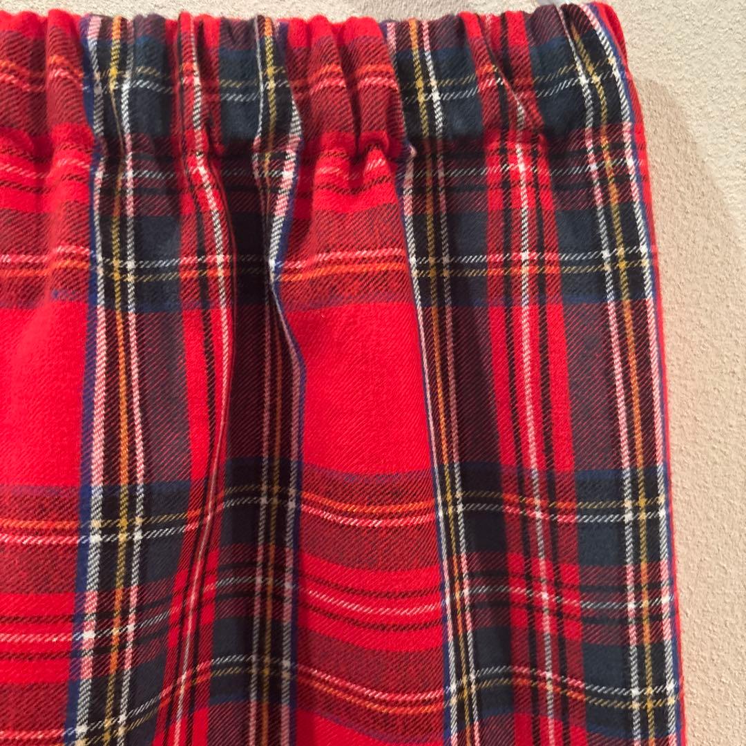 特価　ロイヤルスチュワートL コットン　コージーパンツL ポケット２ハンドメイド