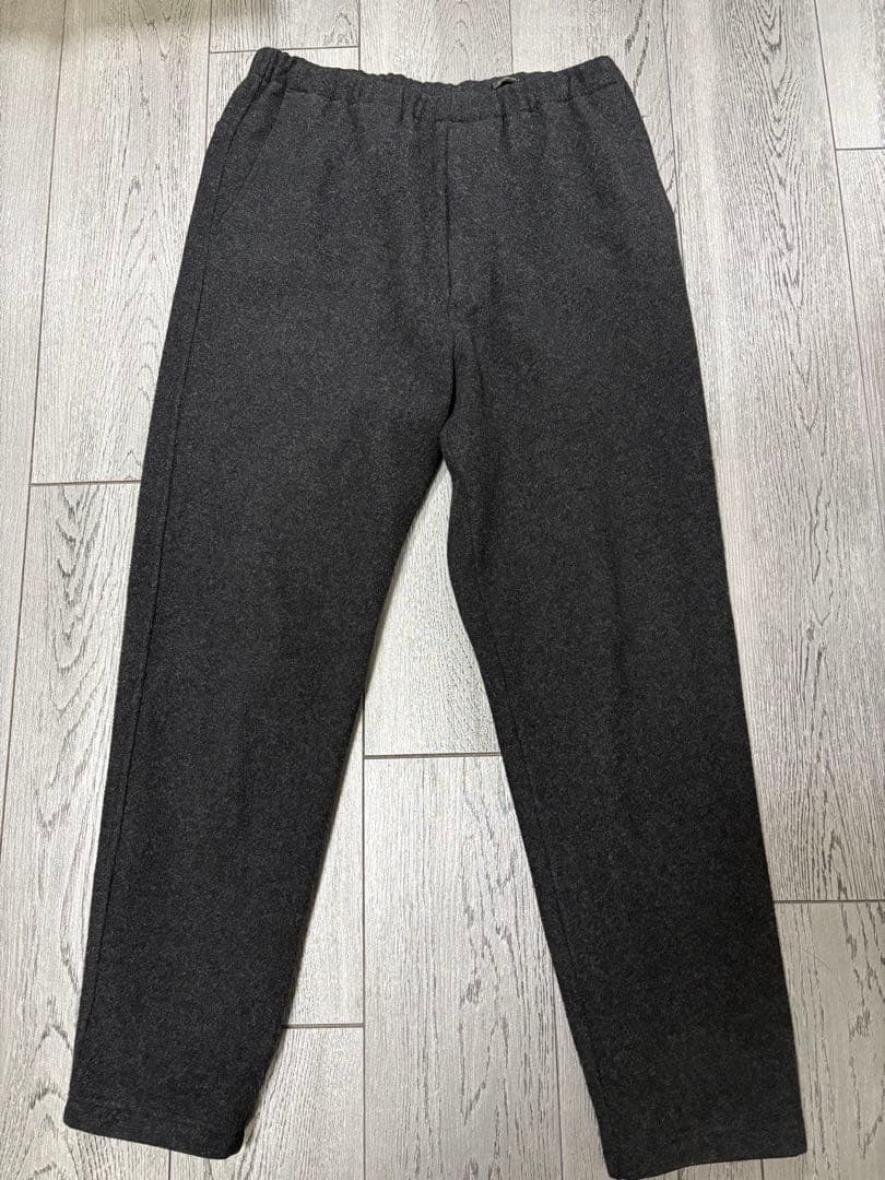 パンツ COMOLI WOOL JERSEY DRAWSTRING PT