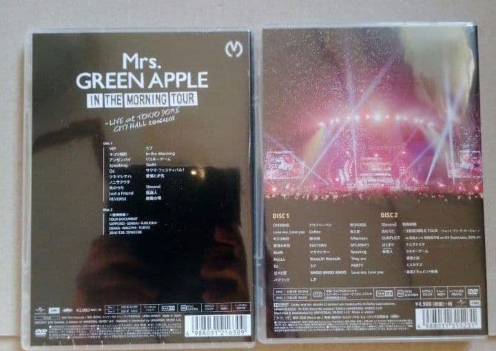新品未開封 Mrs.GREEN APPLE/DVD 2作品 5