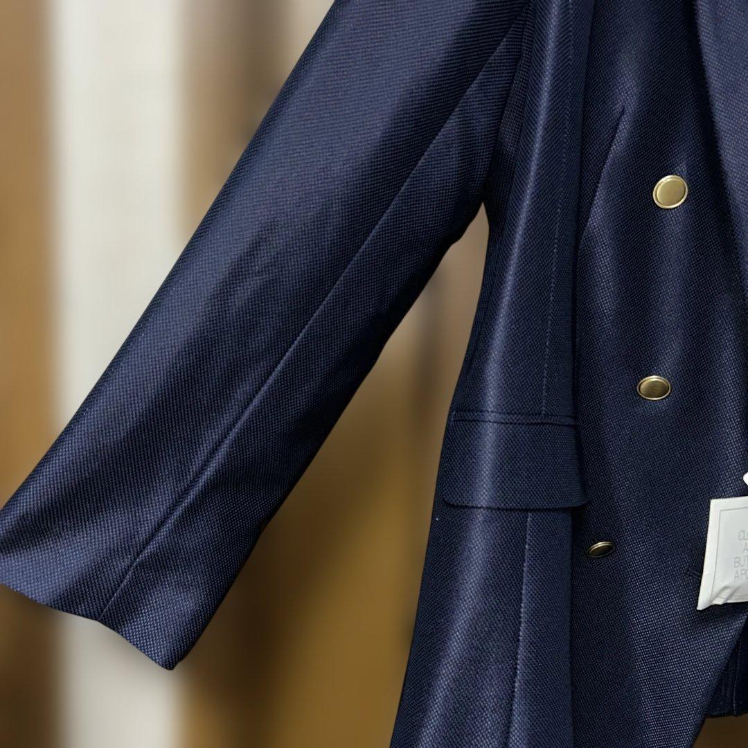 ローズティアラ　Rose Tiara テーラードジャケット46 紺　ブレザー