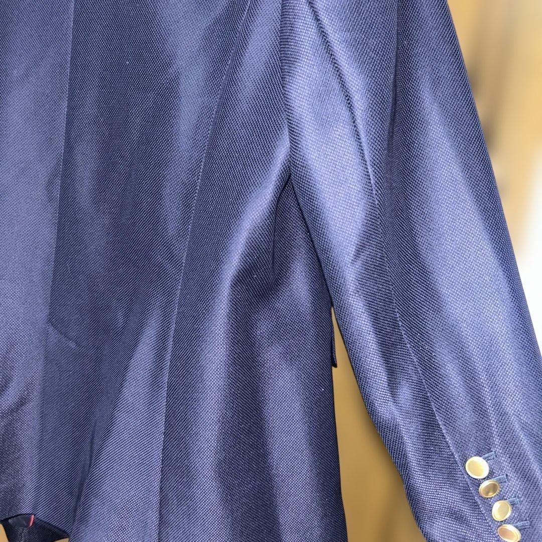 ローズティアラ　Rose Tiara テーラードジャケット46 紺　ブレザー