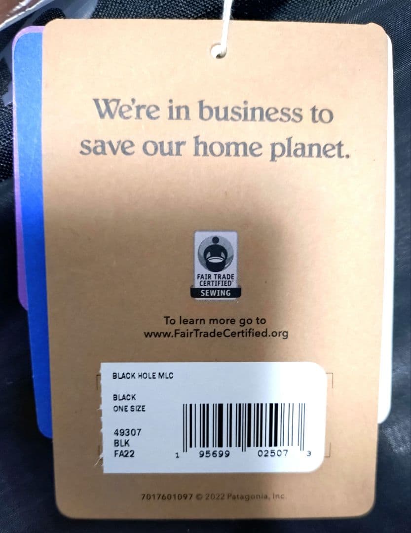 新品 未使用パタゴニア patagonia ブラックホールMLC 45L