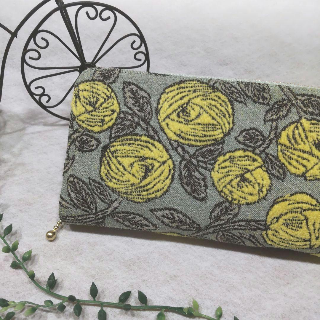 ミナペルホネン ∞ rosy ∞ ハンドメイド 長財布