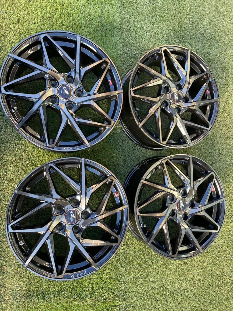 LEONIS IT 17インチ ホイール ブラック　アルファード　ヴェルファイア