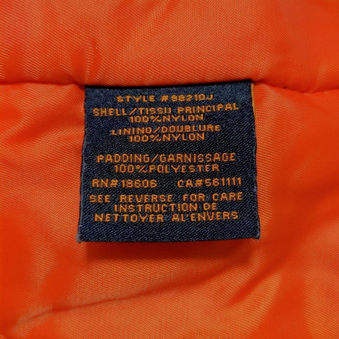 Schott♦CWU-R キルティング 中綿 フライトジャケット パッチ 黒 M