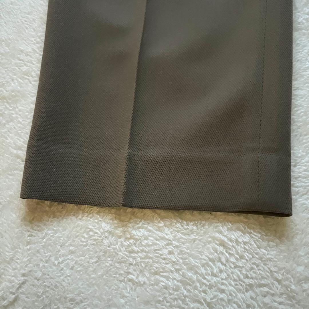 美品 NOBLE エステルソフトカルゼ セットアップ　ジャケット&パンツ