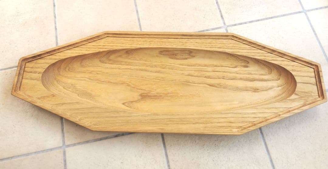 ■新品未使用　cogu オクトゴナルプレート　木の器　雅姫　コグ