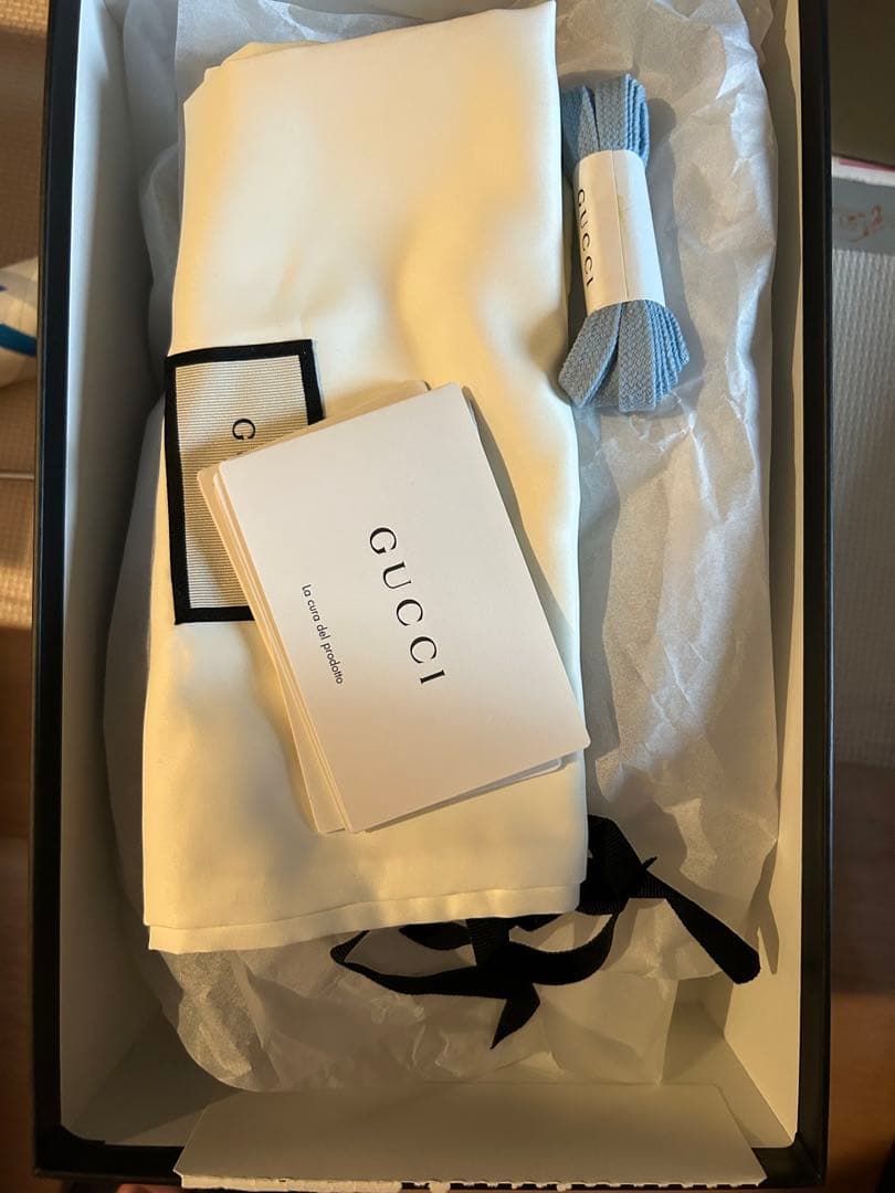 最終金額値下げ❗️❗️グッチ　レディーススニーカー　34.5センチ