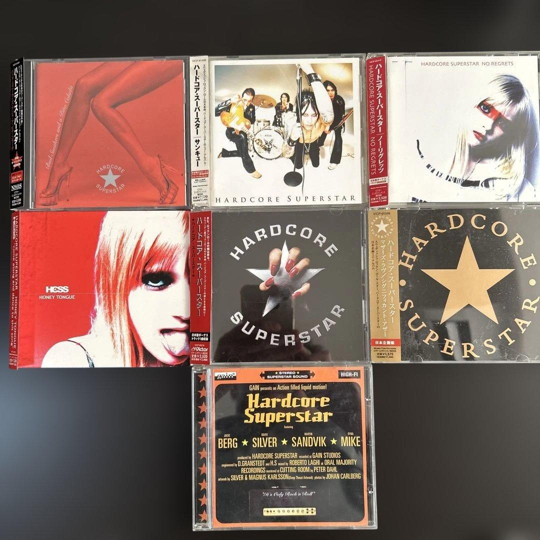 HARDCORE SUPERSTAR レアCDセット 初回特典盤　ヘヴィメタル