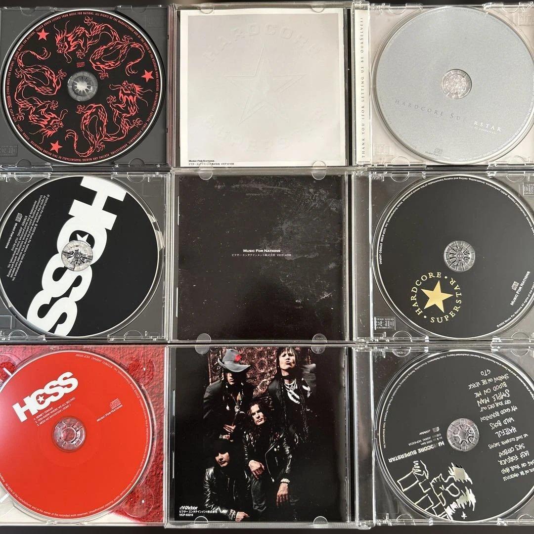 HARDCORE SUPERSTAR レアCDセット 初回特典盤　ヘヴィメタル