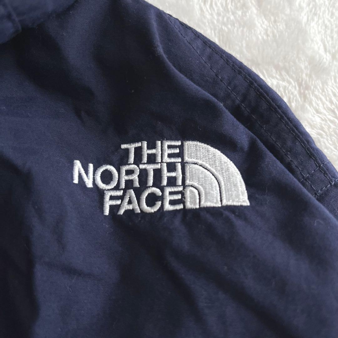 美品★ノースフェイス★コンパクトノマドジャケット★ネイビー★140