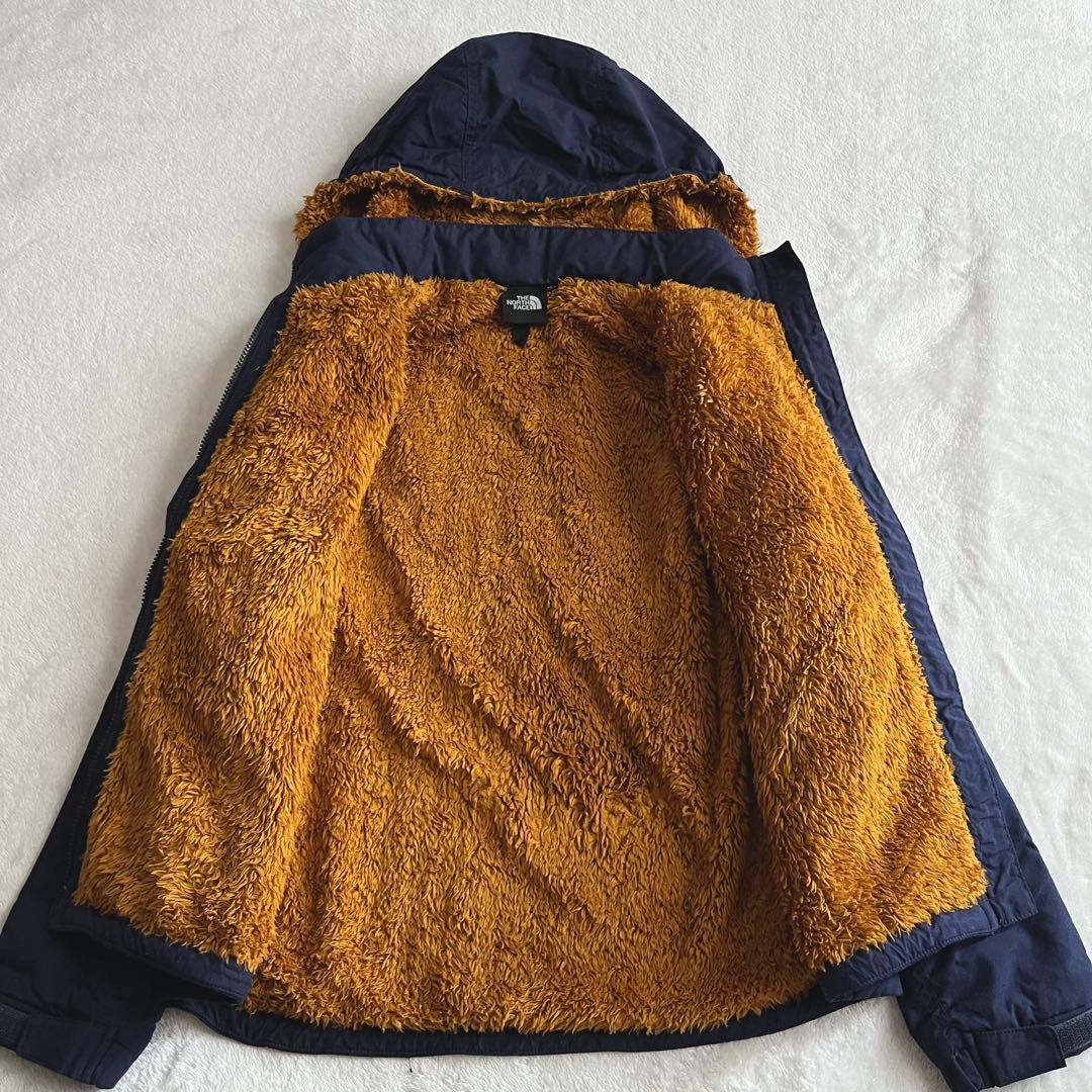 美品★ノースフェイス★コンパクトノマドジャケット★ネイビー★140