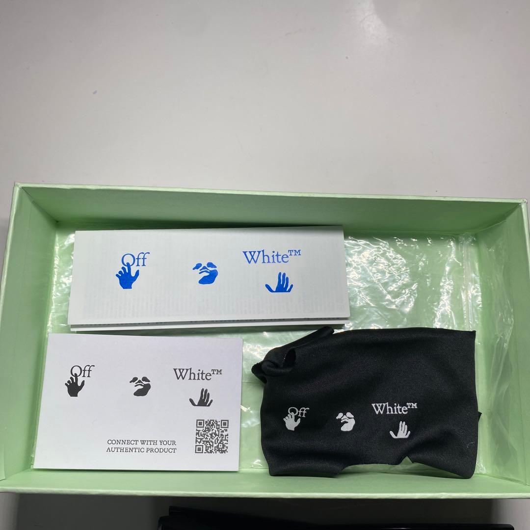 off-white サングラス　ブラック