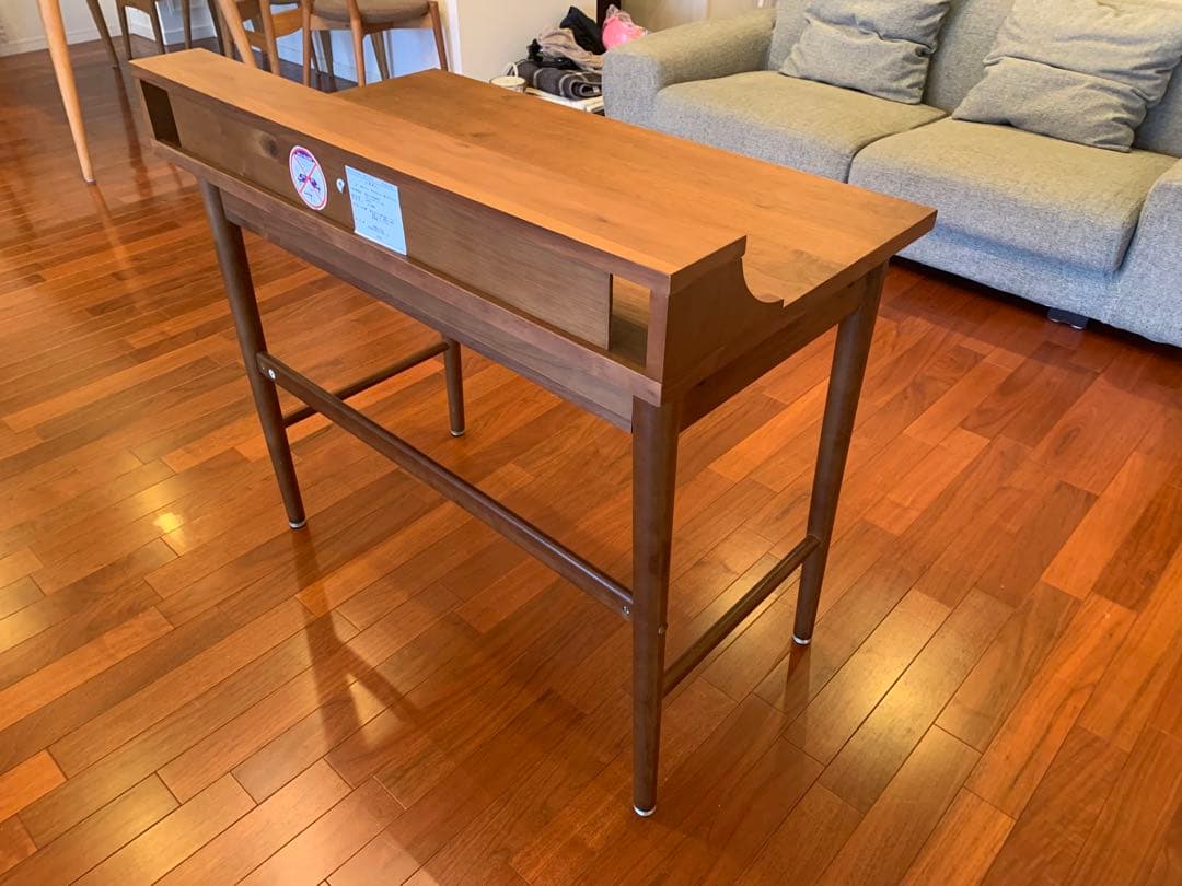 Zaka さま専用　北欧　ミッドセンチュリー　ウォールナット突板　仕事机　デスク