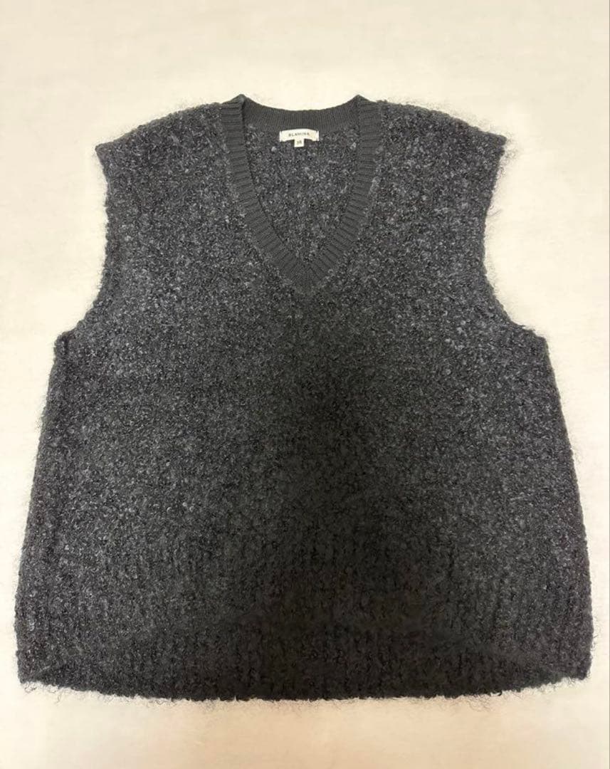 希少　BLAMINK ニットベスト　38 drawer lohen ジプソフィア