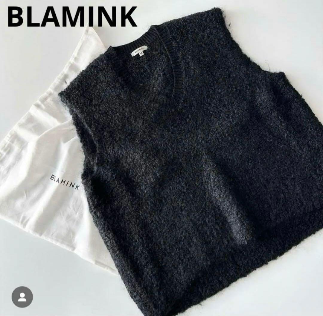 希少　BLAMINK ニットベスト　38 drawer lohen ジプソフィア