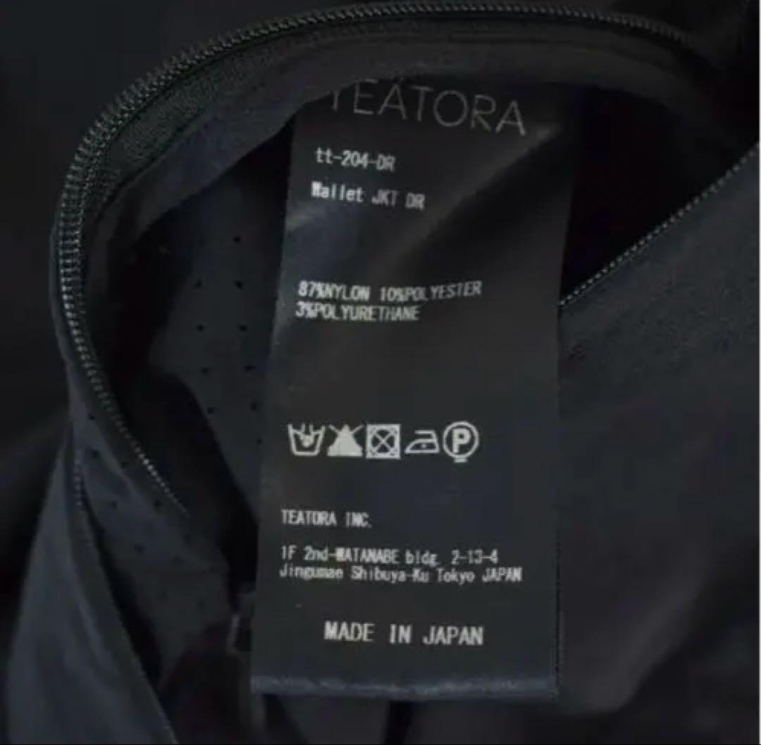 TEATORA WALLET JKT DOCTOROID 3 ブラック